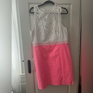 Lace and pink Lilly dress